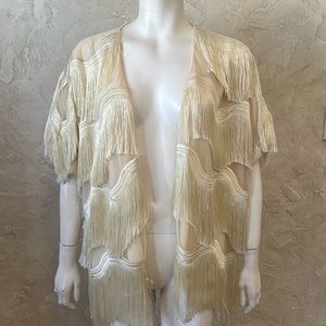 Sheri Bodell “Bodell” boho front loose jacket. One of a kind. Like new.
